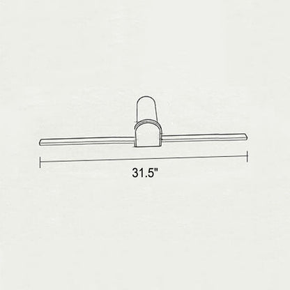 Minimalist Long Geometric Vanity Light LED Wall Sconce Lamp