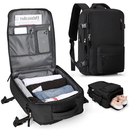 35L Travel Backpack with Charging Port