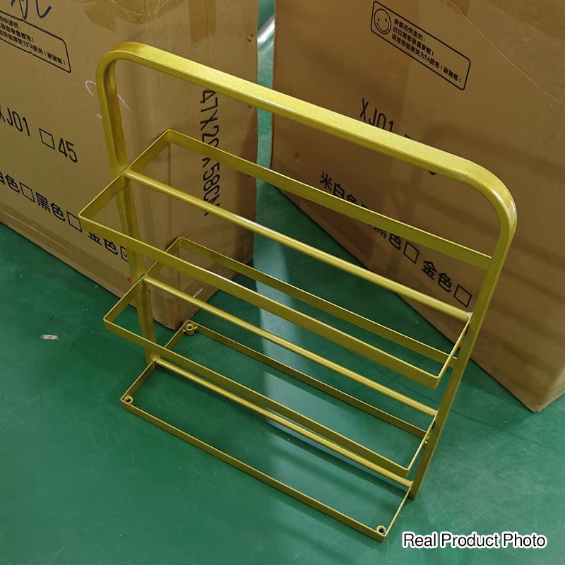 Modern Minimalist Iron Shoe Rack