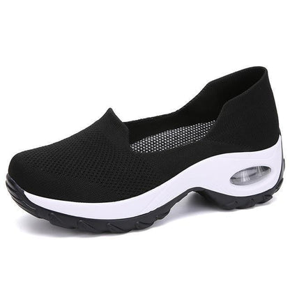 Slip-On Walking Shoes with Arch Support