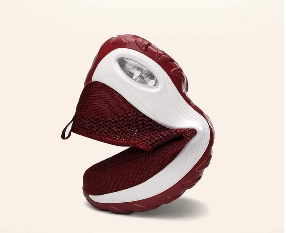 Slip-On Walking Shoes with Arch Support