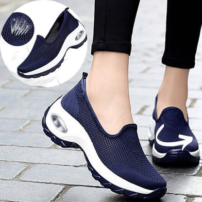 Slip-On Walking Shoes with Arch Support