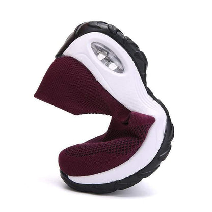 Slip-On Walking Shoes with Arch Support