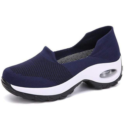 Slip-On Walking Shoes with Arch Support