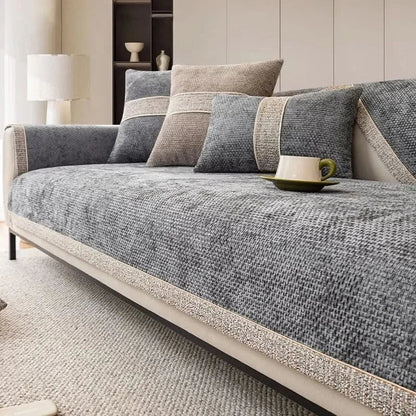 Non-Slip Polyester Sofa Cover, Washable