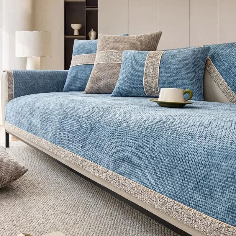 Non-Slip Polyester Sofa Cover, Washable
