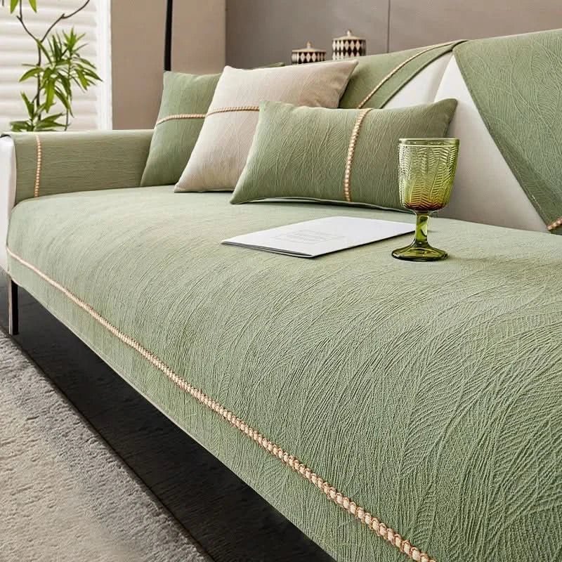 Non-Slip Polyester Sofa Cover, Washable
