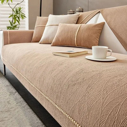 Non-Slip Polyester Sofa Cover, Washable