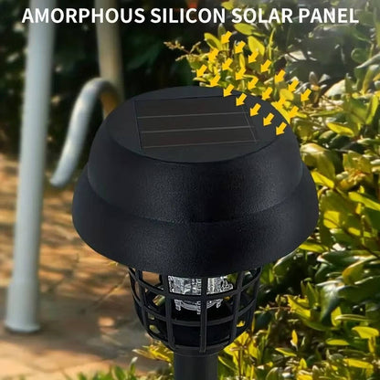 Solar Bug Zapper & Mosquito Trap Lamp, 4 Pack