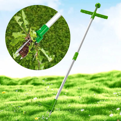 Long Handle Stand-Up Weed Puller Tool