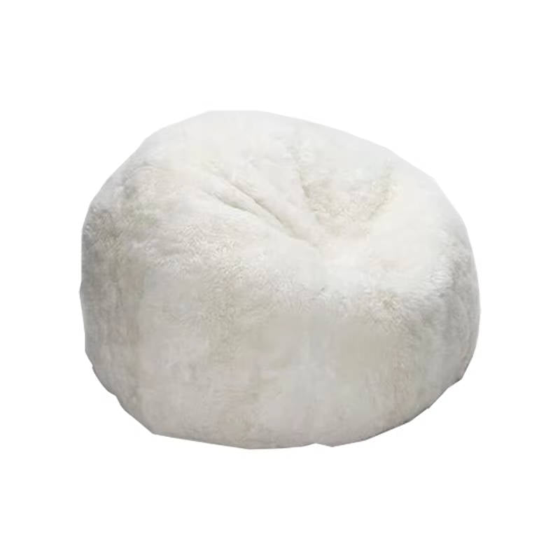 Ultra Soft Faux Fur Bean Bag Cover, Unfilled