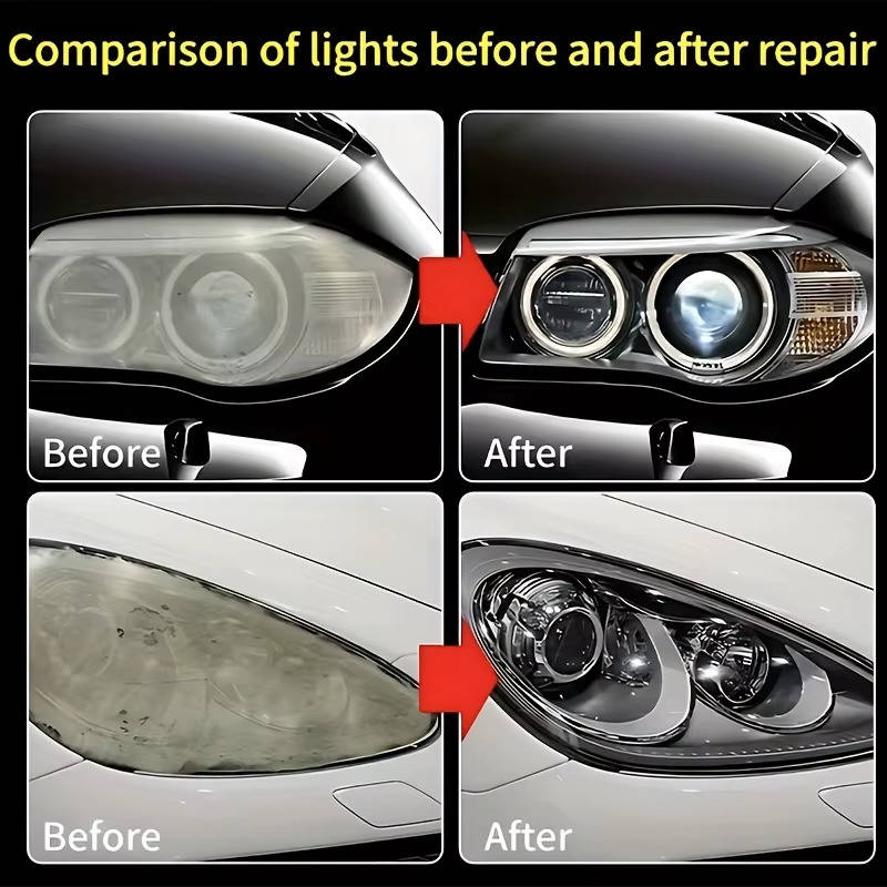 Headlight Restoration Repair Kit, 2-Pack