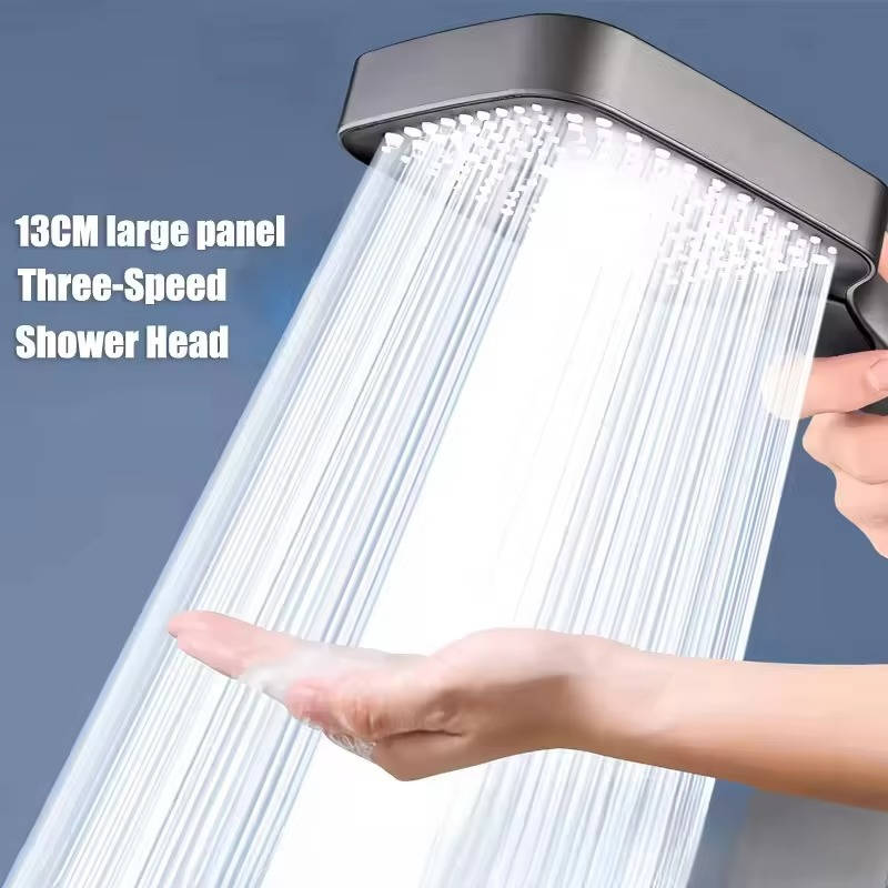Filtered High Pressure Shower Head, Adjustable Spray