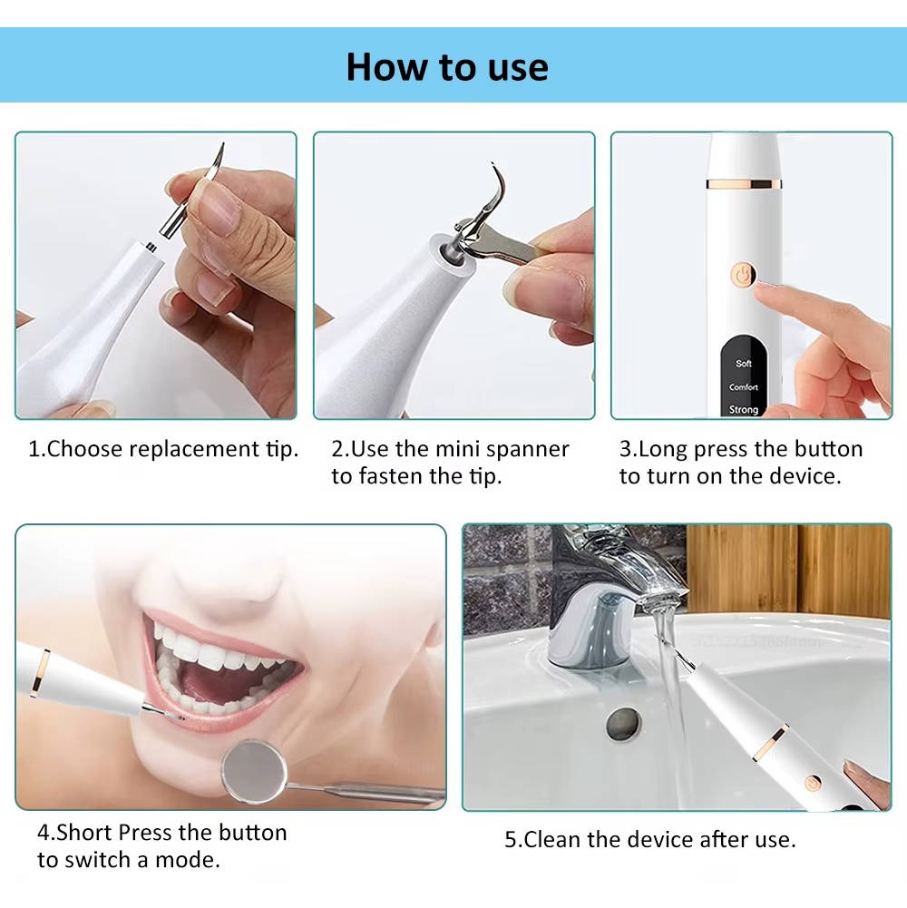 Electric Dental Calculus & Tartar Remover