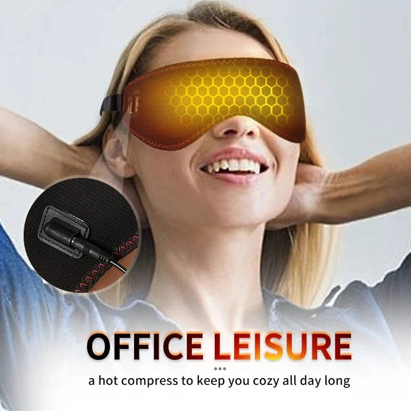 Heated Eye Mask, 3 Heat Levels