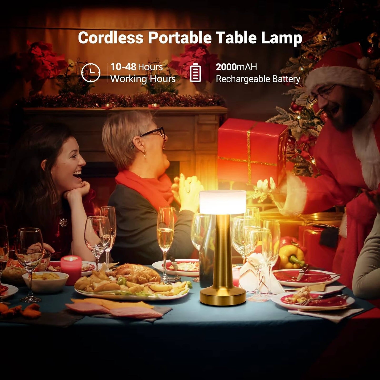 Cordless Rechargeable LED Table Lamp