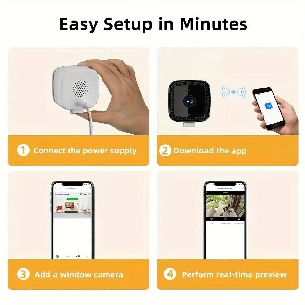 1080p WiFi Window Camera