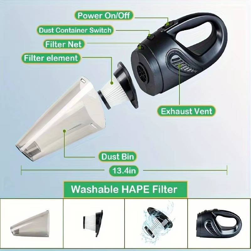 12V Car Vacuum Cleaner