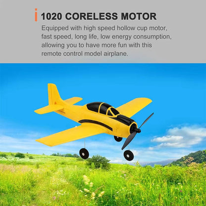 RC Plane, 4 Channel Gyro Trainer, 2 Batteries