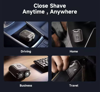 Mini Magnetic Men's Electric Shaver, Portable