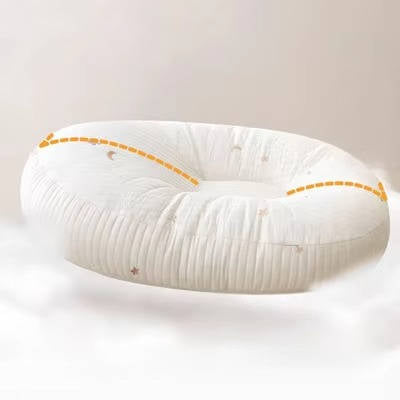Ergonomic Baby Lounger Pillow, Cotton Nest