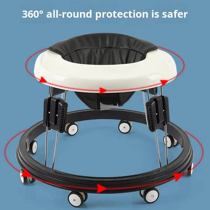 Anti-Rollover Baby Walker