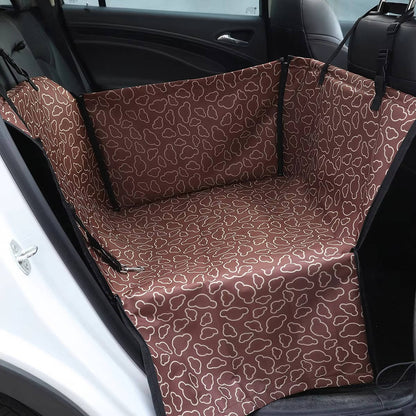 Polyester Dog Car Seat Cover, Waterproof Hammock