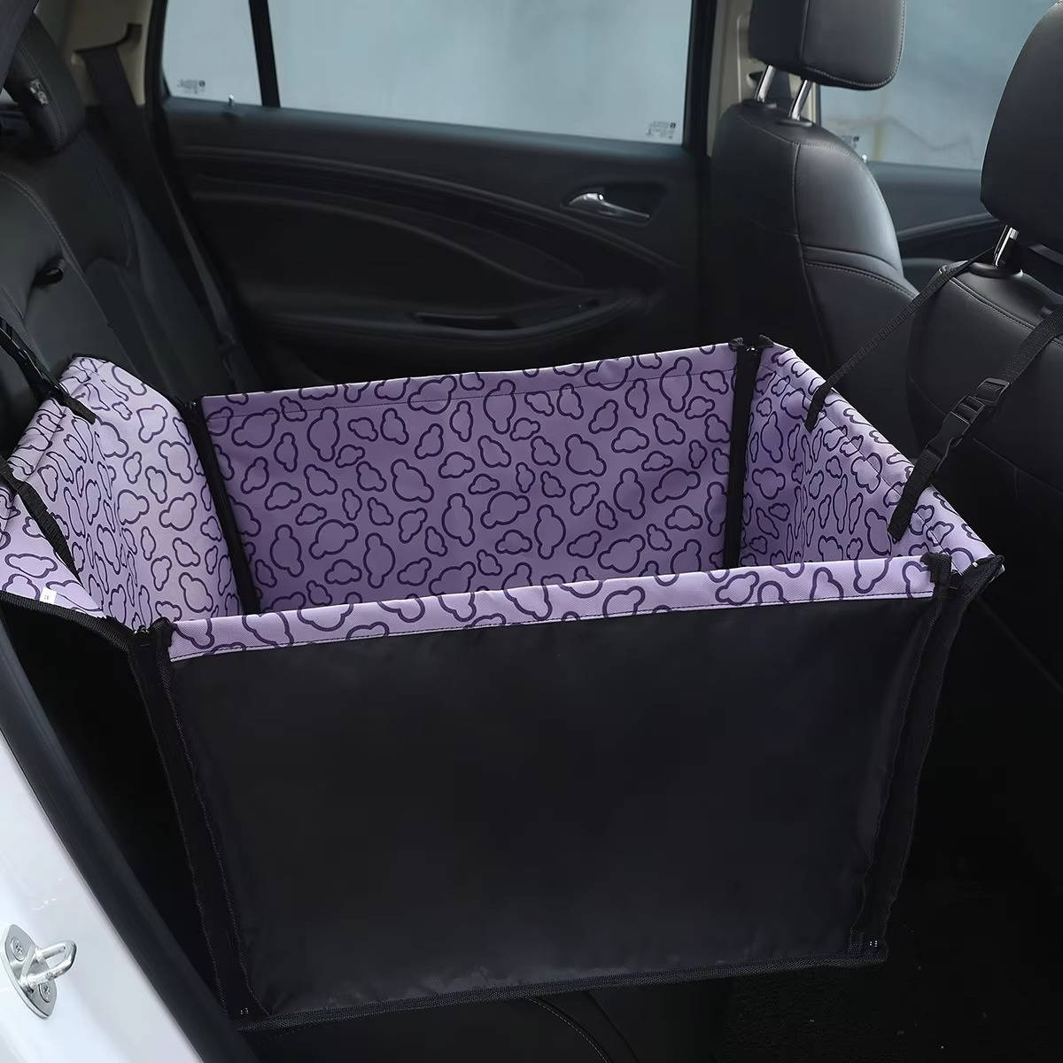 Polyester Dog Car Seat Cover, Waterproof Hammock