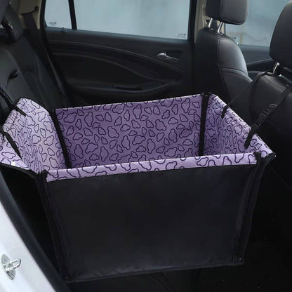 Polyester Dog Car Seat Cover, Waterproof Hammock