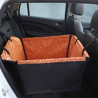 Polyester Dog Car Seat Cover, Waterproof Hammock