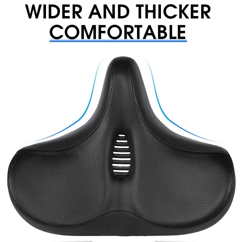 Comfortable Wide Bike Saddle Seat