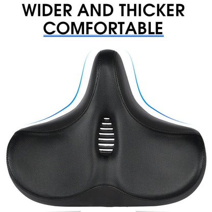 Comfortable Wide Bike Saddle Seat