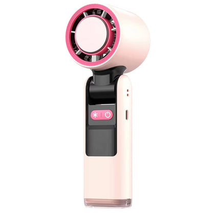 3-in-1 Handheld Turbo Fan with Flashlight