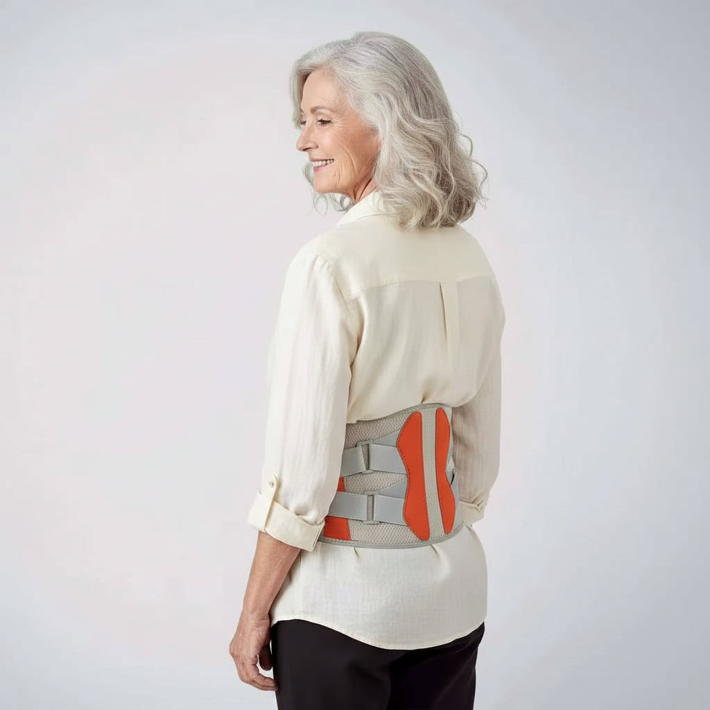 Lumbar Support Belt with Heat & Massage