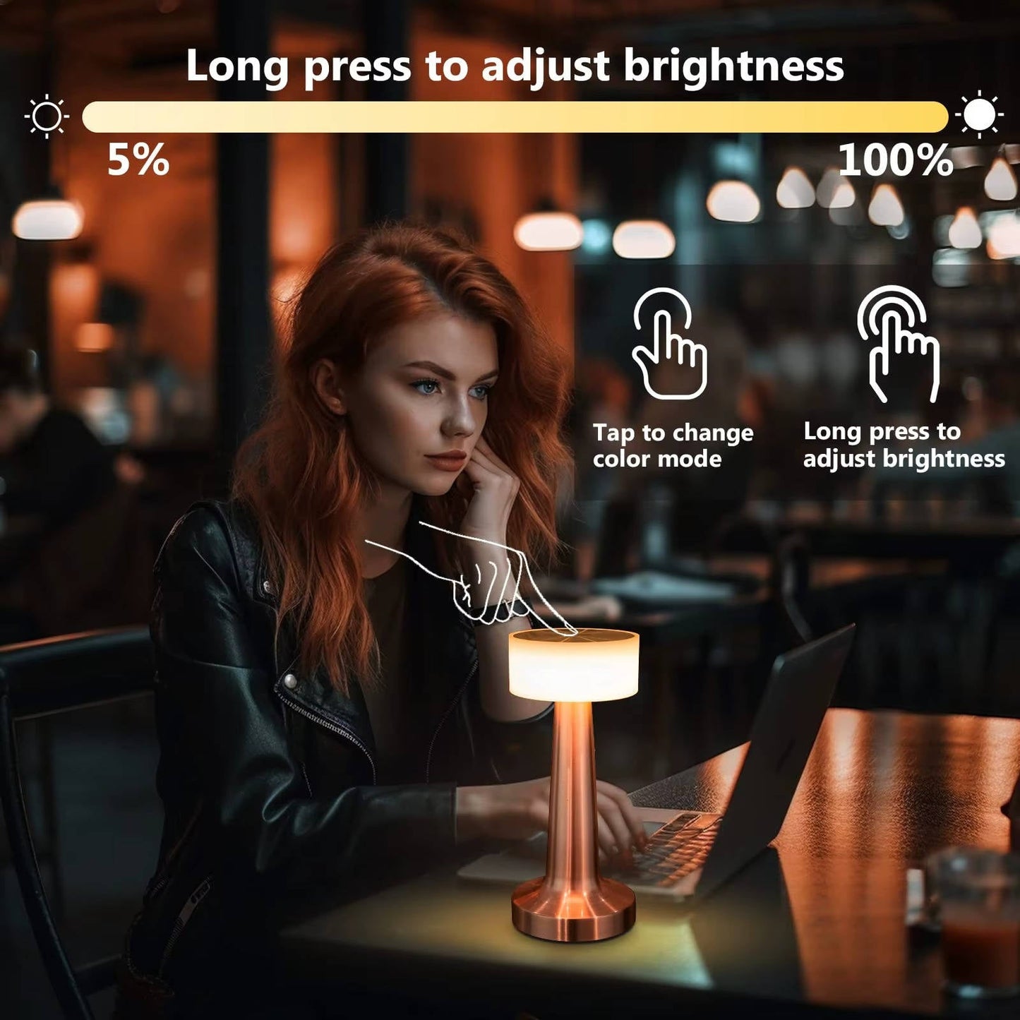 Cordless Rechargeable LED Table Lamp