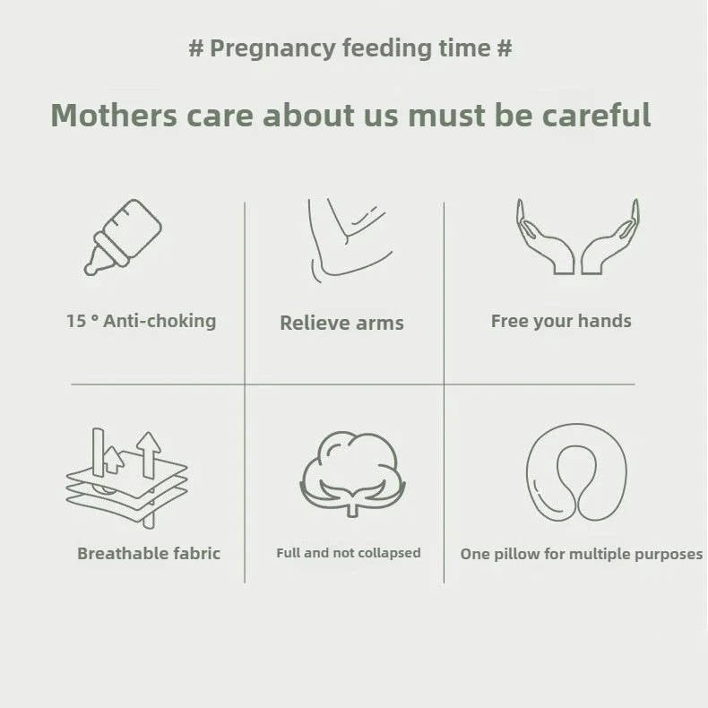Comfortable Baby Nursing Pillow, Breastfeeding Support