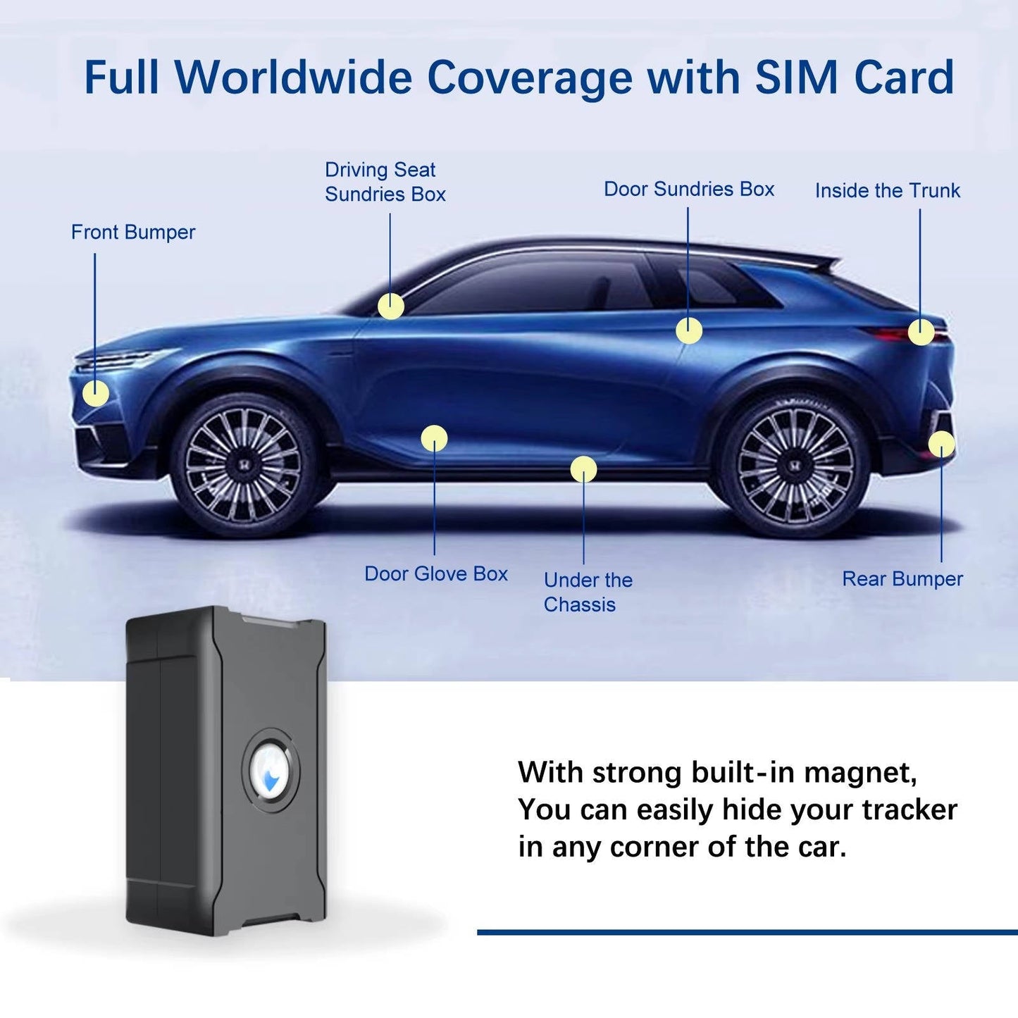 Hidden Wireless GPS Car Tracker