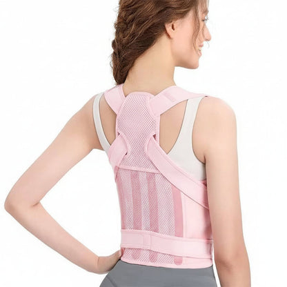 Adjustable Posture Corrector Back Brace, Mesh