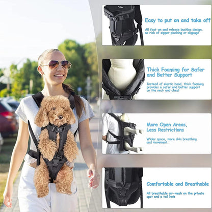 Dog Carrying Backpack Carrier
