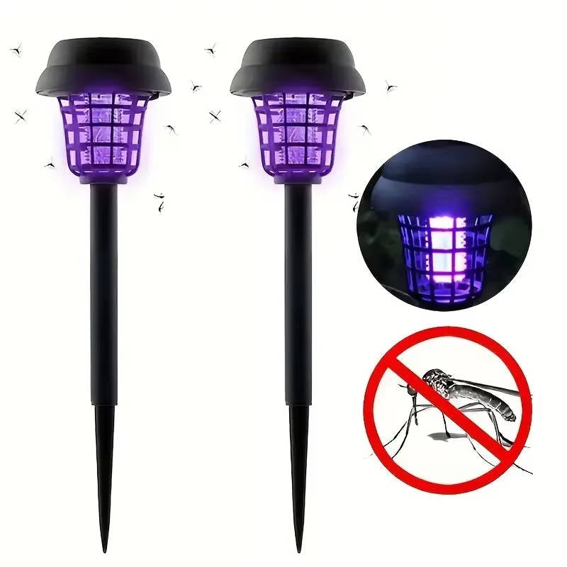 Solar Bug Zapper & Mosquito Trap Lamp, 4 Pack