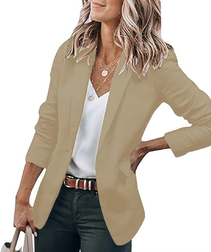 Women's Casual Open Front Blazer