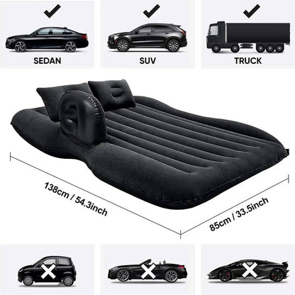Inflatable Car Backseat Air Mattress for SUV & RV