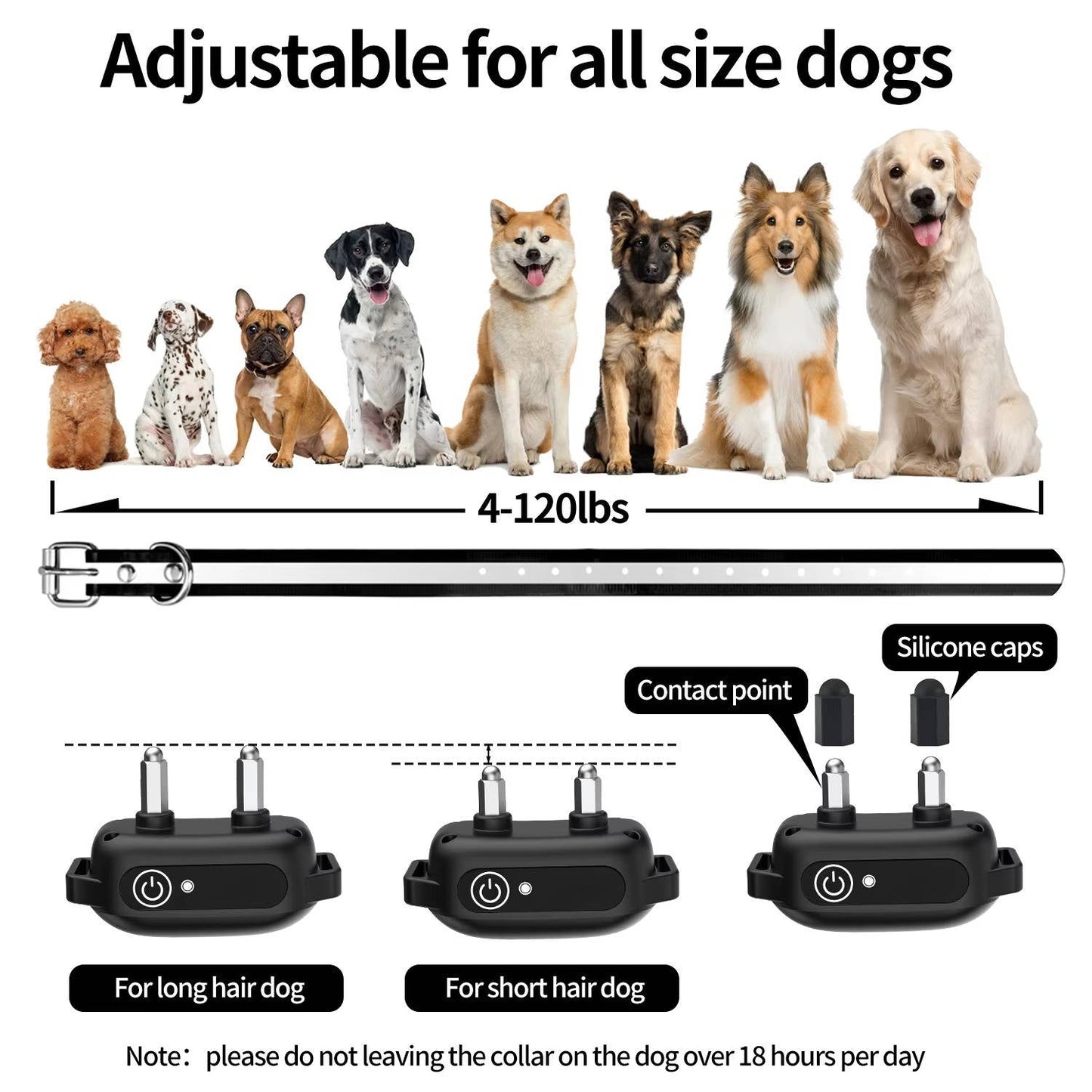 Electric Dog Training Collar with Remote