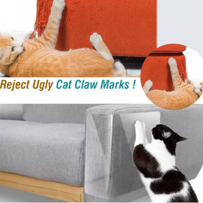 10 Pack Clear Cat Scratch Furniture Protectors