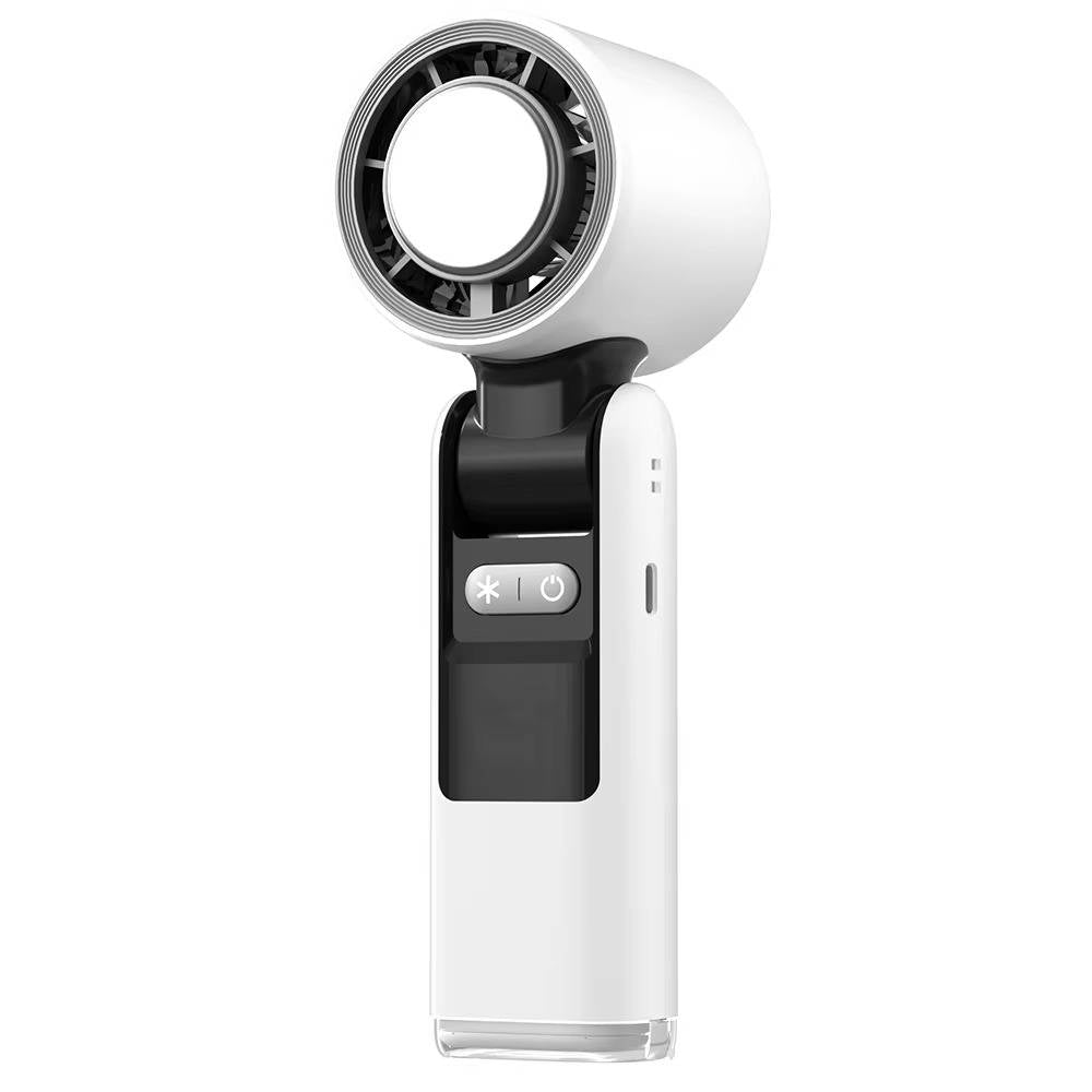 3-in-1 Handheld Turbo Fan with Flashlight