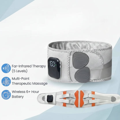 Lumbar Support Belt with Heat & Massage