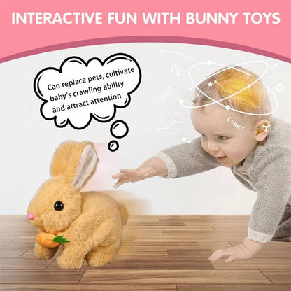 Interactive Plush Bunny Toy for Kids