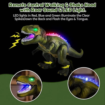 Remote Control T-Rex Dinosaur Toy