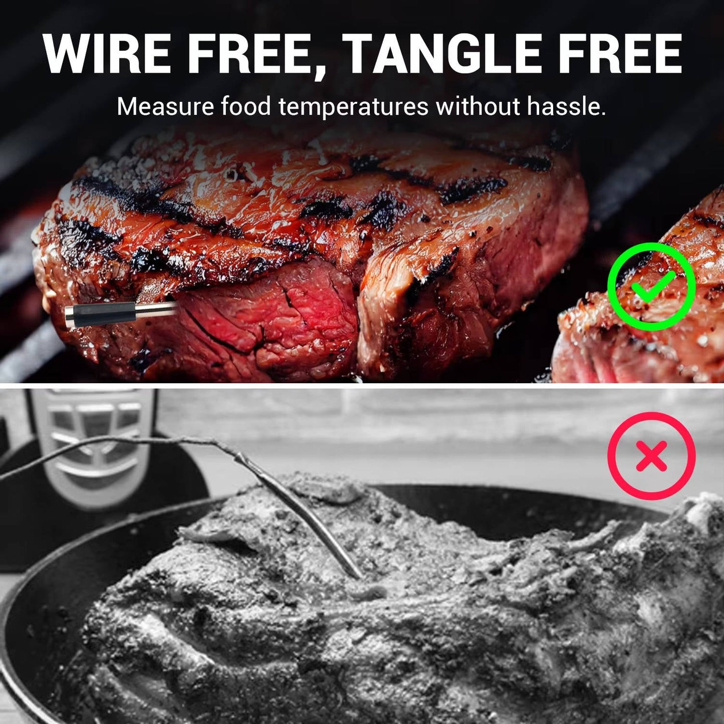 Wireless App Meat Thermometer