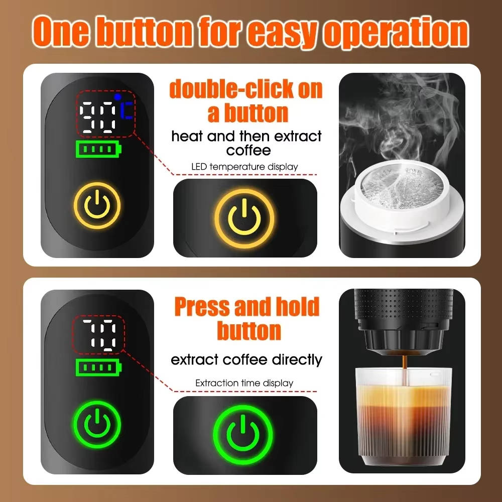 Mini Portable Coffee Machine